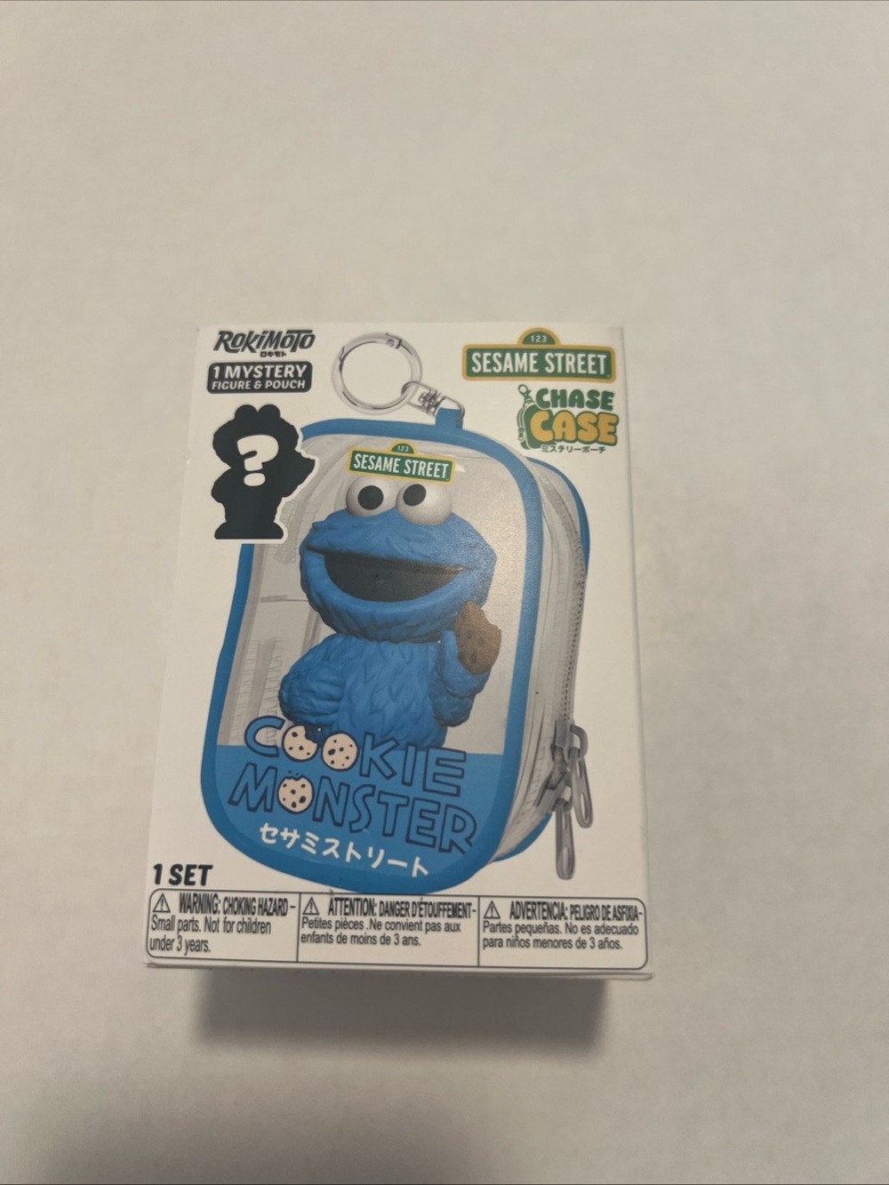 Rokimoto Sesame Street Mystery Chase Case Keychain